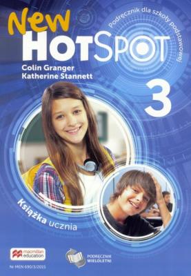 Hot Spot 3 Książka ucznia. Autor: Colin Granger, Katherine Stannett. SmakLiter.pl Okładka książki Hot Spot 3 Książka ucznia