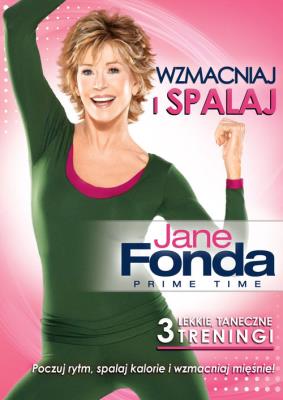 Jane Fonda - Wzmacniaj i spalaj. Autor: Jane Fonda. SmakLiter.pl Okładka książki Jane Fonda - Wzmacniaj i spalaj