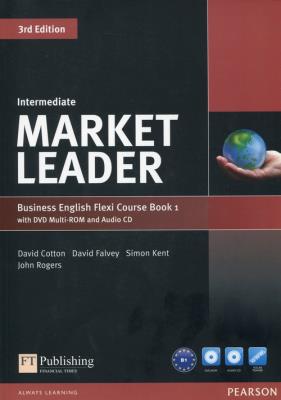 Market Leader Business English Flexi Course Book 1 with DVD + CD Intermediate. Autor: Dubicka Iwonna, OKeeffe Margaret. SmakLiter.pl Okładka książki Market Leader Business English Flexi Course Book 1 with DVD + CD Intermediate