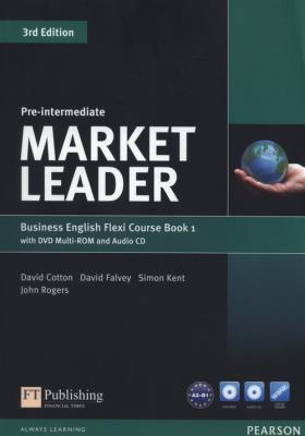 Okładka książki Market Leader Pre-Intermediate Flexi Course Book 1 +CD +DVD