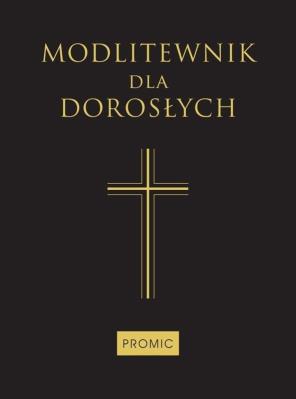 Okładka książki Modlitewnik dla dorosłych czarny duży