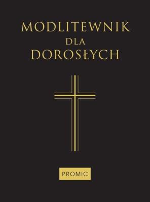 Okładka książki Modlitewnik dla dorosłych czarny w.2015