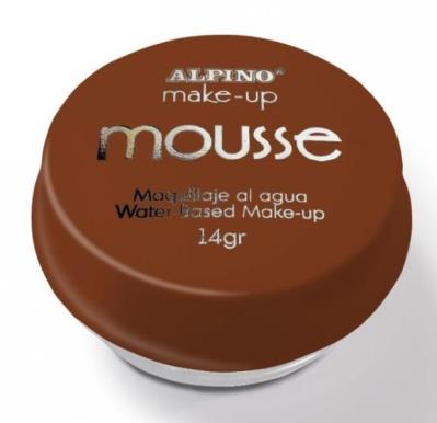 Mus do makijażu 14g brązowy ALPINO. Wydawca: Alpino. SmakLiter.pl Opakowanie Mus do makijażu 14g brązowy ALPINO