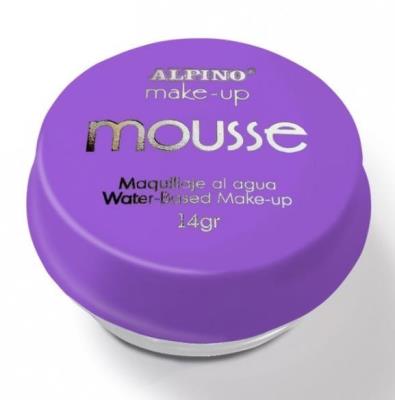 Mus do makijażu 14g fioletowy ALPINO. Wydawca: Alpino. SmakLiter.pl Opakowanie Mus do makijażu 14g fioletowy ALPINO