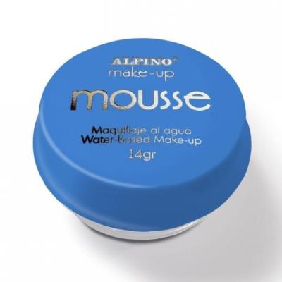 Mus do makijażu 14g niebieski ALPINO. Wydawca: Alpino. SmakLiter.pl Opakowanie Mus do makijażu 14g niebieski ALPINO