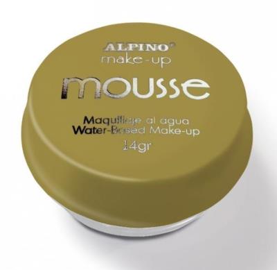 Opakowanie Mus do makijażu 14g złoty ALPINO