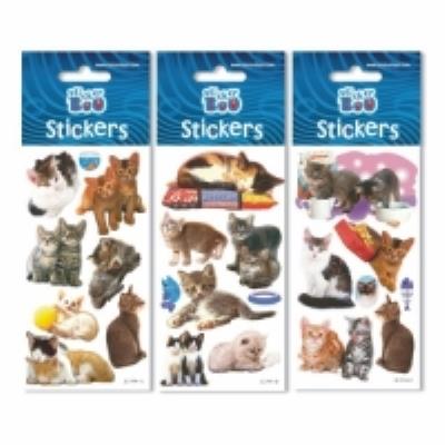 Naklejki Sticker BOO silver kotki. Wydawca: Sticker Boo. SmakLiter.pl Opakowanie Naklejki Sticker BOO silver kotki