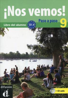 Nos vemos! Paso a paso 9 + CD. Autor:   Praca zbiorowa. SmakLiter.pl Okładka książki Nos vemos! Paso a paso 9 + CD