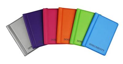 Opakowanie Okładka na dokumenty mini violet