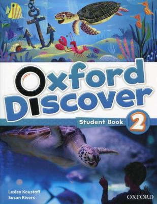 Oxford Discover 2 Student's Book. Autor: Lesley Koustaff, Susan Rivers. SmakLiter.pl Okładka książki Oxford Discover 2 Student's Book