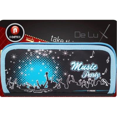 Opakowanie Piórnik szkolny DE LUX PS-4319 różowy