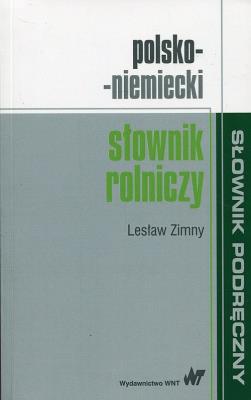 Okładka książki Polsko-niemiecki słownik rolniczy