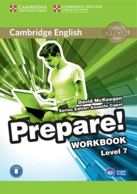 Prepare! 7 Workbook. Autor: McKeegan David. SmakLiter.pl Okładka książki Prepare! 7 Workbook
