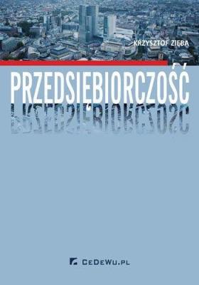 Przedsiębiorczość. Autor: Krzysztof Zięba. SmakLiter.pl Okładka książki Przedsiębiorczość