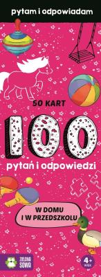 Okładka książki Pytam i odpowiadam Fiszki W domu i w przedszkolu
