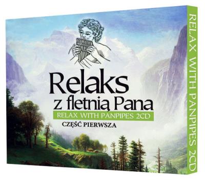 Relaks z fletnią Pana 2CD. Część 1. Autor: Nazca, Mato Grosso. SmakLiter.pl Okładka książki Relaks z fletnią Pana 2CD. Część 1