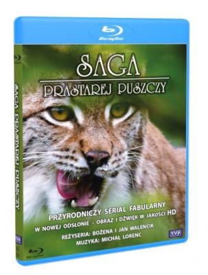 Saga prastarej puszczy (Blu-ray). Autor: Bożena Walencik, Jan Walencik. SmakLiter.pl Okładka książki Saga prastarej puszczy (Blu-ray)