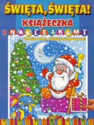 Okładka książki Święta Święta książeczka z naklejkami