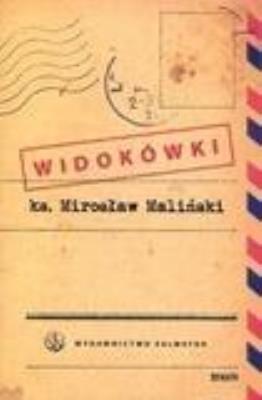 Okładka książki Widokówki - ks. Mirosław Maliński SALWATOR
