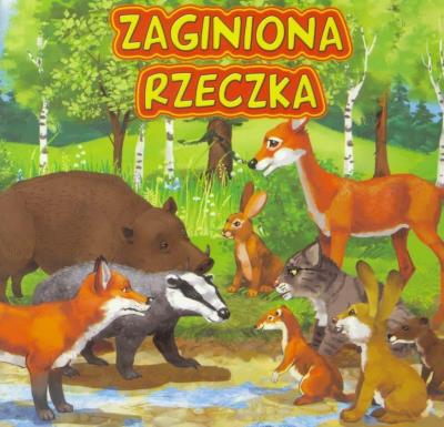 Zaginiona rzeczka JAFI. Autor: Katarzyna Campbell. SmakLiter.pl Okładka książki Zaginiona rzeczka JAFI