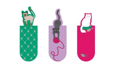 Zakładki magnetyczne - Koty CASS FILM. Wydawca: Moses. SmakLiter.pl Opakowanie Zakładki magnetyczne - Koty CASS FILM