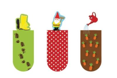 Zakładki magnetyczne - Ogród CASS FILM. Wydawca: Moses. SmakLiter.pl Opakowanie Zakładki magnetyczne - Ogród CASS FILM