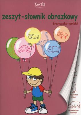 Opakowanie Zeszyt A5 Słownik obrazkowy francusko-polski w kratkę 32 kartki