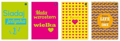 Opakowanie Zeszyt A5/60K kratka Fluo mix (10szt)