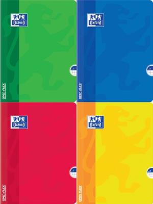 Zeszyt  A5 Oxford Open Flex w kratkę 60 kartek 5 sztuk mix. Wydawca: Hamelin. SmakLiter.pl Opakowanie Zeszyt  A5 Oxford Open Flex w kratkę 60 kartek 5 sztuk mix