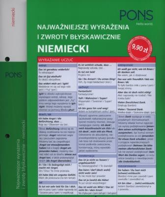 Okładka książki Błyskawicznie zwroty i wyrażenia niemieckie