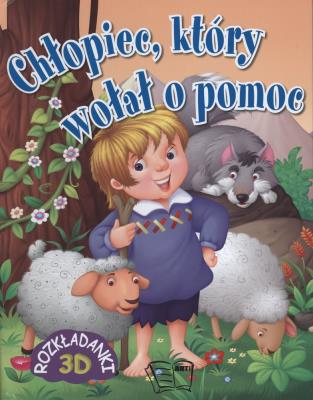 Chłopiec który wołał o pomoc Rozkładanki 3D. Autor: Opracowanie zbiorowe. SmakLiter.pl Okładka książki Chłopiec który wołał o pomoc Rozkładanki 3D