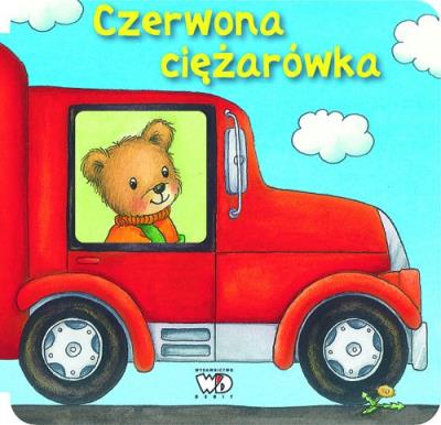 Czerwona ciężarówka. Autor: Hans Christian Schmidt. SmakLiter.pl Okładka książki Czerwona ciężarówka