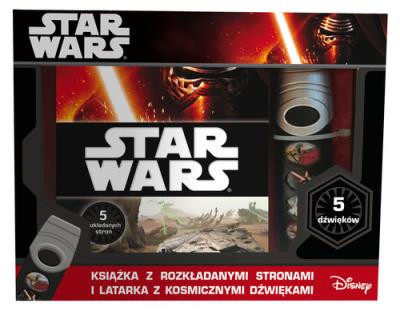 Okładka książki Disney Star Wars książka z rozkładanymi stronami