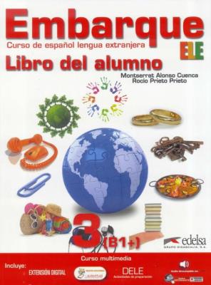 Okładka książki Embarque 3 (B1+) Libro del alumno EDELSA