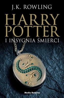 Harry Potter i Insygnia Śmierci Tom 7. Autor: J. K. Rowling. SmakLiter.pl Okładka książki Harry Potter i Insygnia Śmierci Tom 7