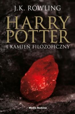 Harry Potter i kamień filozoficzny Tom 1. Autor: J. K. Rowling. SmakLiter.pl Okładka książki Harry Potter i kamień filozoficzny Tom 1