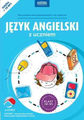 Język angielski z uczniem + CD. Autor: Laskowska Joanna. SmakLiter.pl Okładka książki Język angielski z uczniem + CD