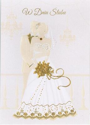 Opakowanie Karnet ślubny B6 Premium 8 (5szt)