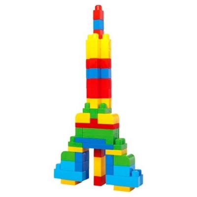 Opakowanie Klocki Mega Bloks 80 elementów torba niebieska