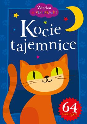 Kocie tajemnice. Autor: Bardos Krystyna, Bardos Adam. SmakLiter.pl Okładka książki Kocie tajemnice