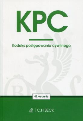 Kodeks postępowania cywilnego. Autor: Opracowanie zbiorowe. SmakLiter.pl Okładka książki Kodeks postępowania cywilnego