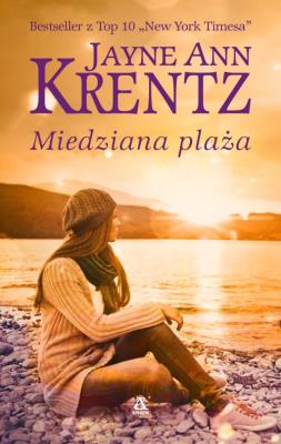 Miedziana plaża. Autor: Jayne Ann Krentz. SmakLiter.pl Okładka książki Miedziana plaża