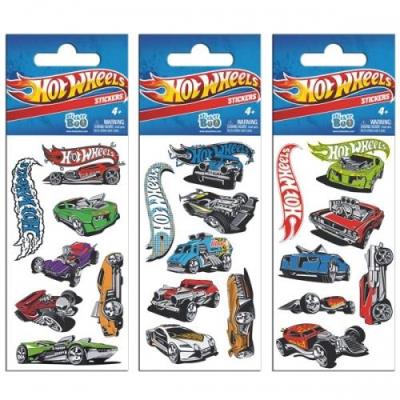 Naklejki Sticker BOO silver Hot Wheels. Wydawca: Sticker Boo. SmakLiter.pl Opakowanie Naklejki Sticker BOO silver Hot Wheels
