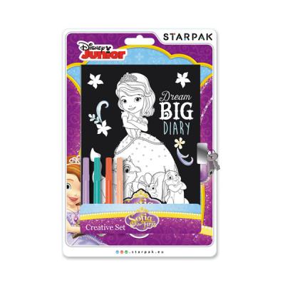 Pamiętnik z pisakami Jej Wysokość Zosia. Wydawca: Starpak. SmakLiter.pl Opakowanie Pamiętnik z pisakami Jej Wysokość Zosia