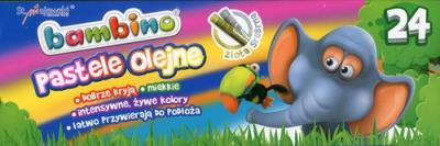 Opakowanie Pastele olejne Bambino 24 kolorów