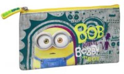 Piórnik płaski Minionki. Wydawca: MST Toys. SmakLiter.pl Opakowanie Piórnik płaski Minionki