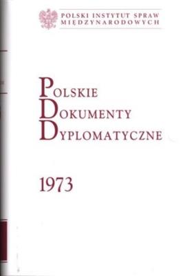 Opakowanie Polskie Dokumenty Dyplomatyczne 1973