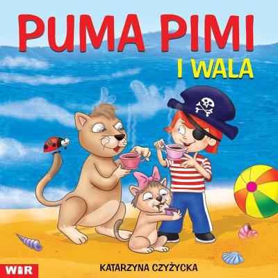 Okładka książki Puma Pimi i Wala cz. 3 - sylaby ze spółgłoskami F i W