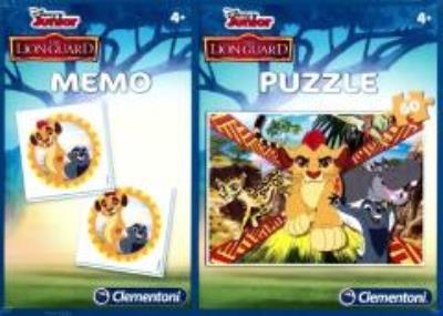 Opakowanie Puzzle 60 + Memo Król Lew - Lwia Straż