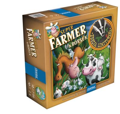 Superfarmer & Borsuk GRANNA. Wydawca: Granna. SmakLiter.pl Opakowanie Superfarmer & Borsuk GRANNA